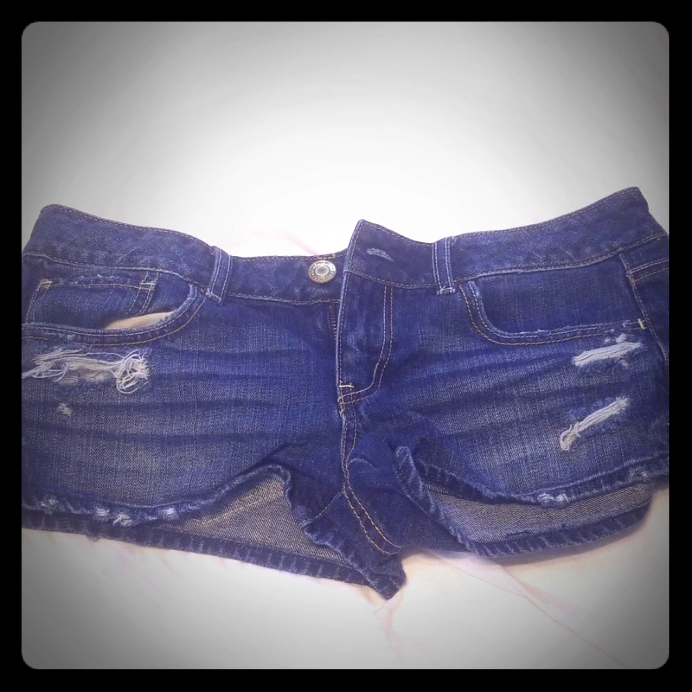 American Eagle Size 6 Denim Shorts